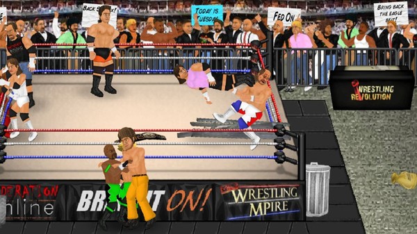Wrestling Revolution 2D screenshot 1