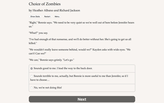 Choice of Zombies screenshot 0