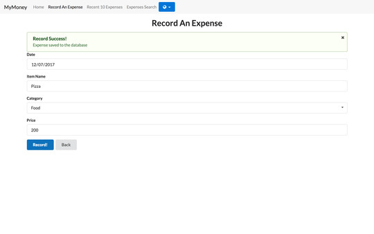 MyMoney screenshot 4