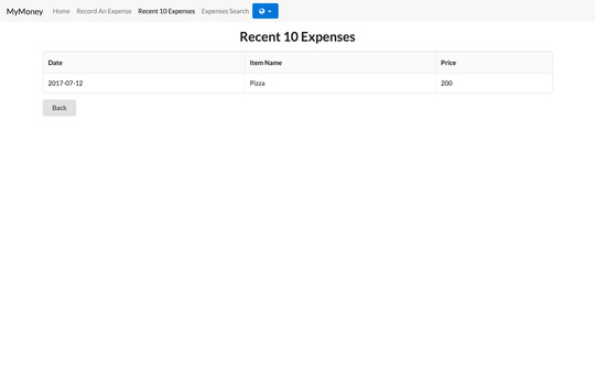 MyMoney screenshot 5