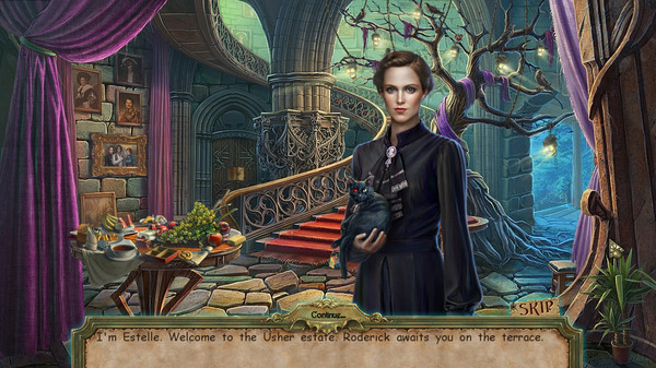 Dark Tales: Edgar Allan Poe's The Fall of the House of Usher Collector's Edition screenshot 1