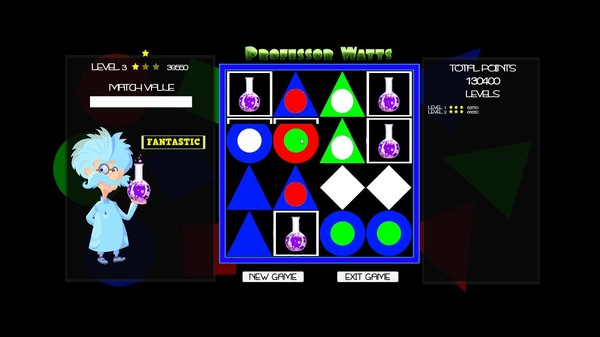 Professor Watts Memory Match: Shapes And Colors screenshot 4