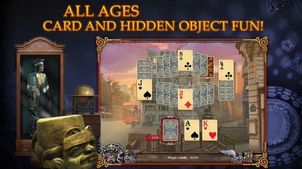Solitaire Mystery: Stolen Power screenshot 4