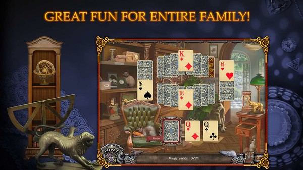 Solitaire Mystery: Stolen Power screenshot 5