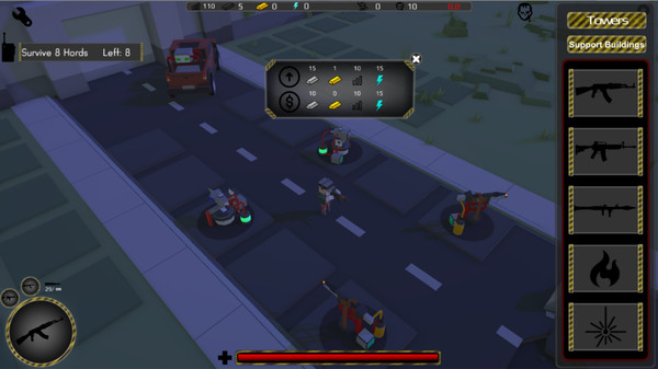 Anti Zombie AI - Tower Defense (Azai - TD) screenshot 4