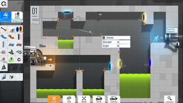 Bridge Constructor Portal screenshot 4