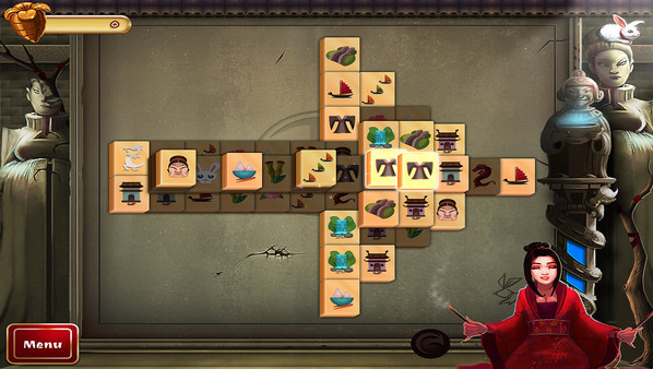 2D Mahjong Temple screenshot 1