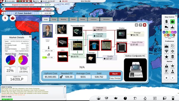 Computer Tycoon screenshot 2