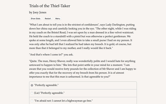 Trials of the Thief-Taker screenshot 1