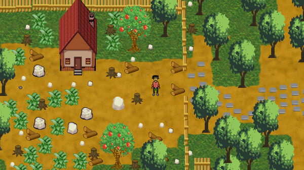 In the Village of Grandfather: Summer,Sun,Heat. screenshot 1