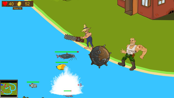 Fishing Maniacs: The Road to Extinction screenshot 1