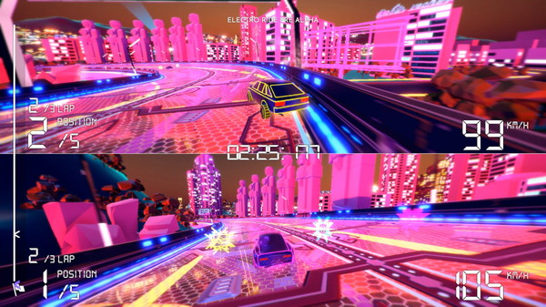 Electro Ride: The Neon Racing screenshot 11