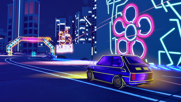 Electro Ride: The Neon Racing screenshot 9