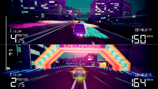 Electro Ride: The Neon Racing screenshot 4