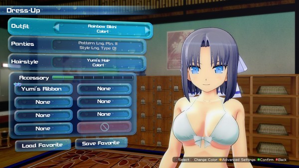 SENRAN KAGURA Peach Beach Splash screenshot 2