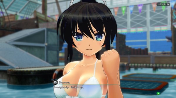 SENRAN KAGURA Peach Beach Splash screenshot 1
