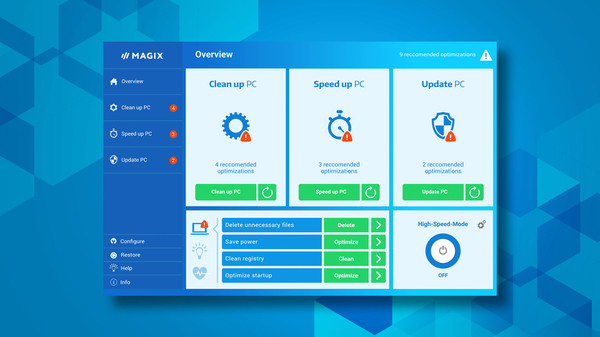 MAGIX PC Check & Tuning 2018 Steam Edition screenshot 1