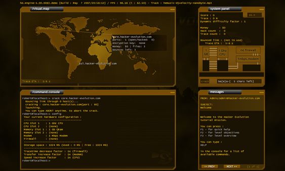 Hacker Evolution screenshot 4