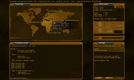 Hacker Evolution screenshot 1