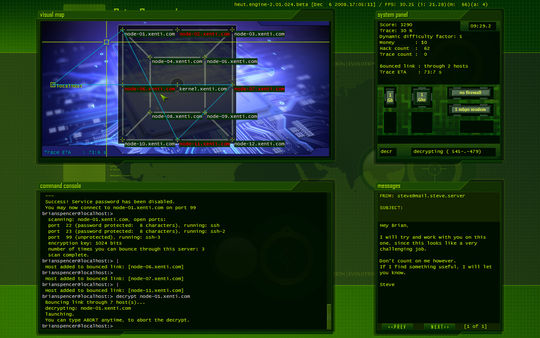 Hacker Evolution: Untold screenshot 1