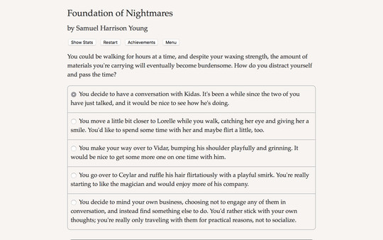 Foundation of Nightmares screenshot 2