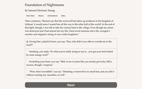 Foundation of Nightmares screenshot 3