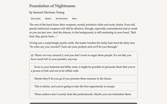 Foundation of Nightmares screenshot 0
