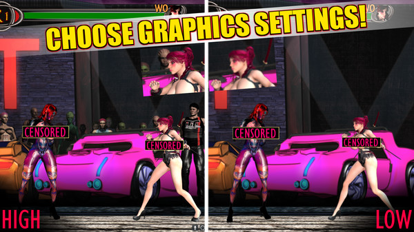 Stripper Anya 2 X-MiGuFighters screenshot 3