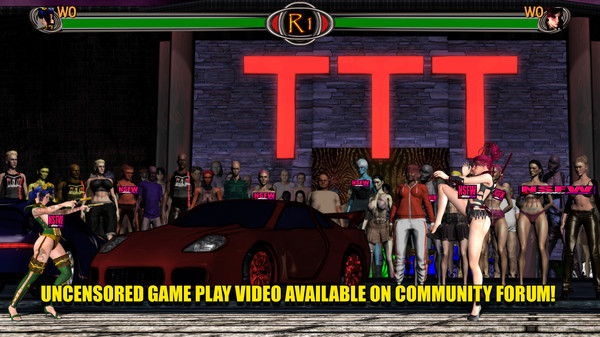 Stripper Anya 2 X-MiGuFighters screenshot 1