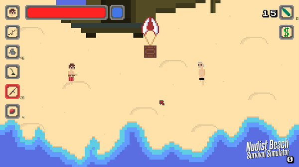 Nudist Beach Survival Simulator screenshot 8