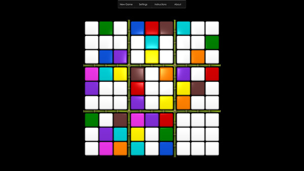 Color Sudoku screenshot 1