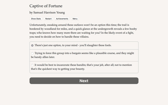 Captive of Fortune screenshot 0