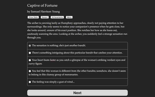 Captive of Fortune screenshot 1