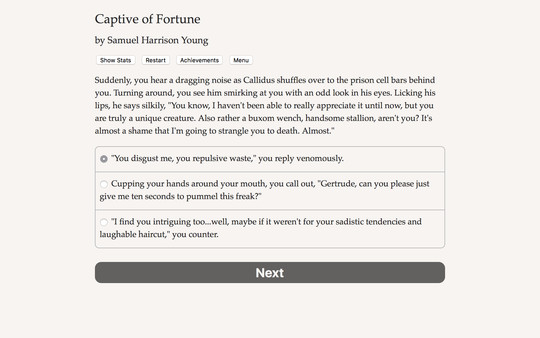 Captive of Fortune screenshot 2