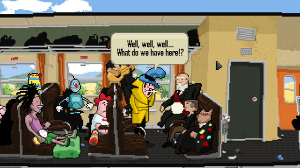 Detective Case and Clown Bot in: The Express Killer screenshot 4