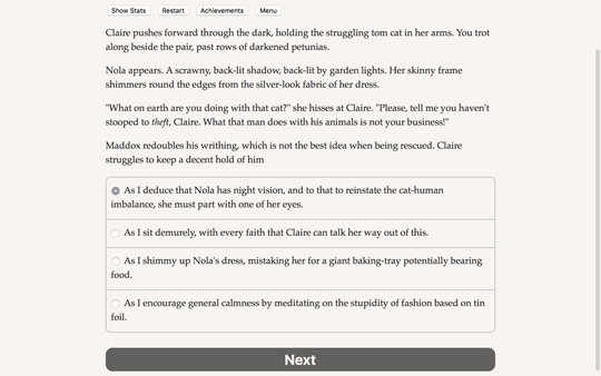 Choice of the Cat screenshot 3