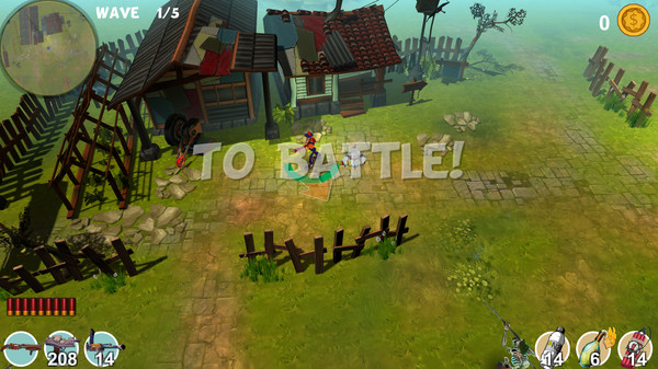 Mad Gardener: Zombie Massacre screenshot 1