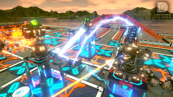 Defense Task Force - Sci Fi Tower Defense screenshot 1