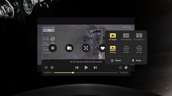 SKYBOX VR Video Player screenshot 2