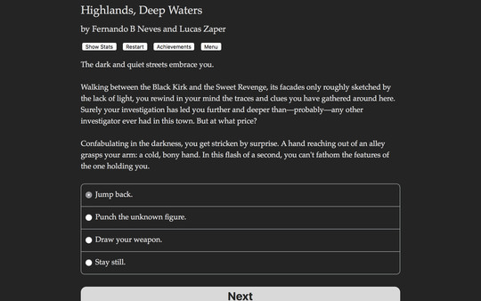 Highlands, Deep Waters screenshot 1