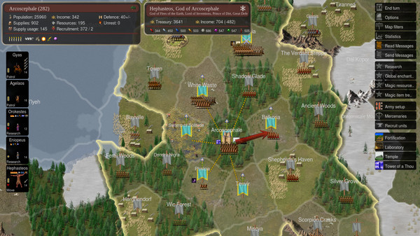 Dominions 5 - Warriors of the Faith screenshot 5