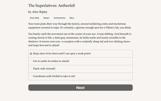 The Superlatives: Aetherfall screenshot 1