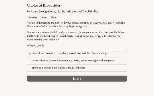 Choice of Broadsides screenshot 2