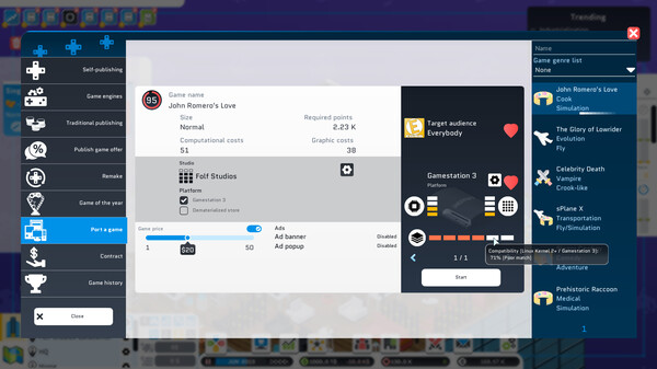 City Game Studio: a tycoon about game dev screenshot 10