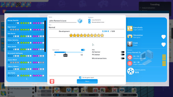 City Game Studio: a tycoon about game dev screenshot 7