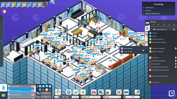 City Game Studio: a tycoon about game dev screenshot 9