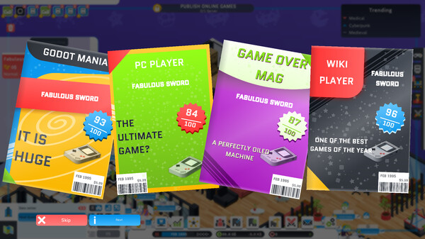 City Game Studio: a tycoon about game dev screenshot 4