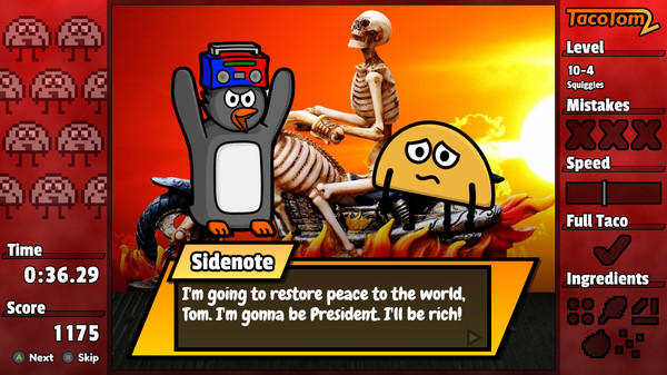 Taco Tom 2 screenshot 2