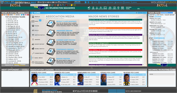 Draft Day Sports: College Basketball 2017 screenshot 6