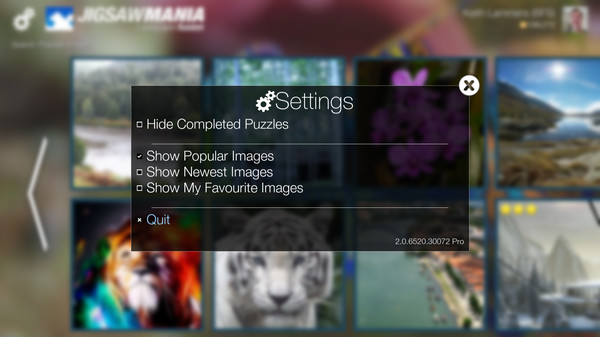 JigsawMania screenshot 2